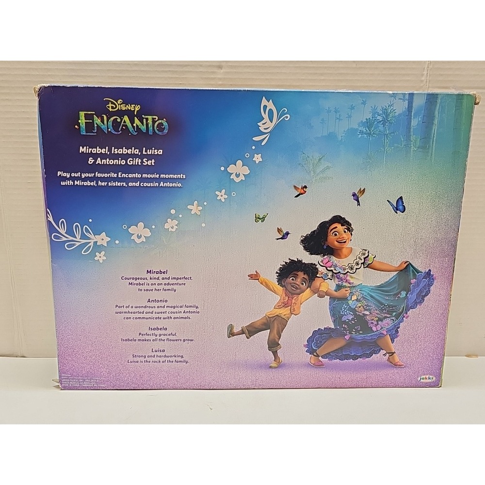 Disney Encanto 4-Doll Gift Set Mirabel,‎ Isabela, Luisa, and Antonio - Picture 7 of 7